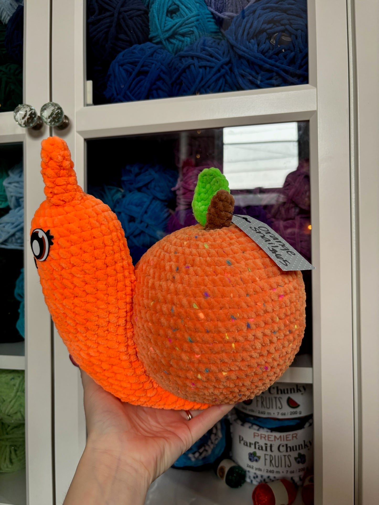 Jumbo Orange Snail