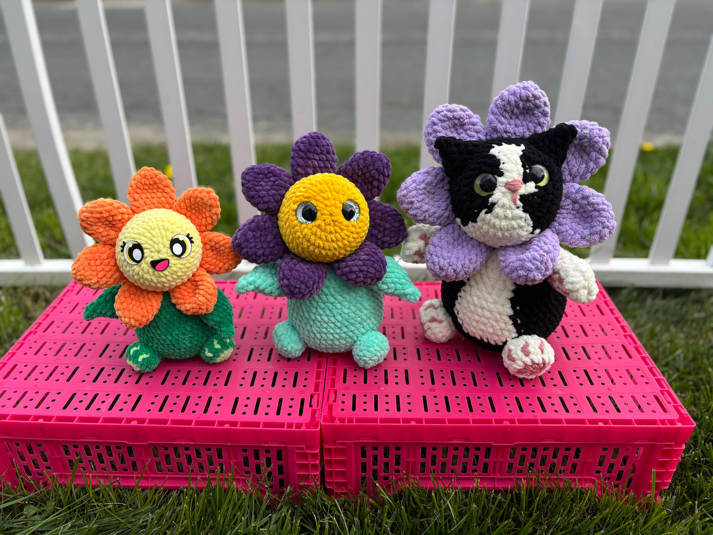 Floral Bubble Babies Crochet Pattern DIGITAL DOWNLOAD