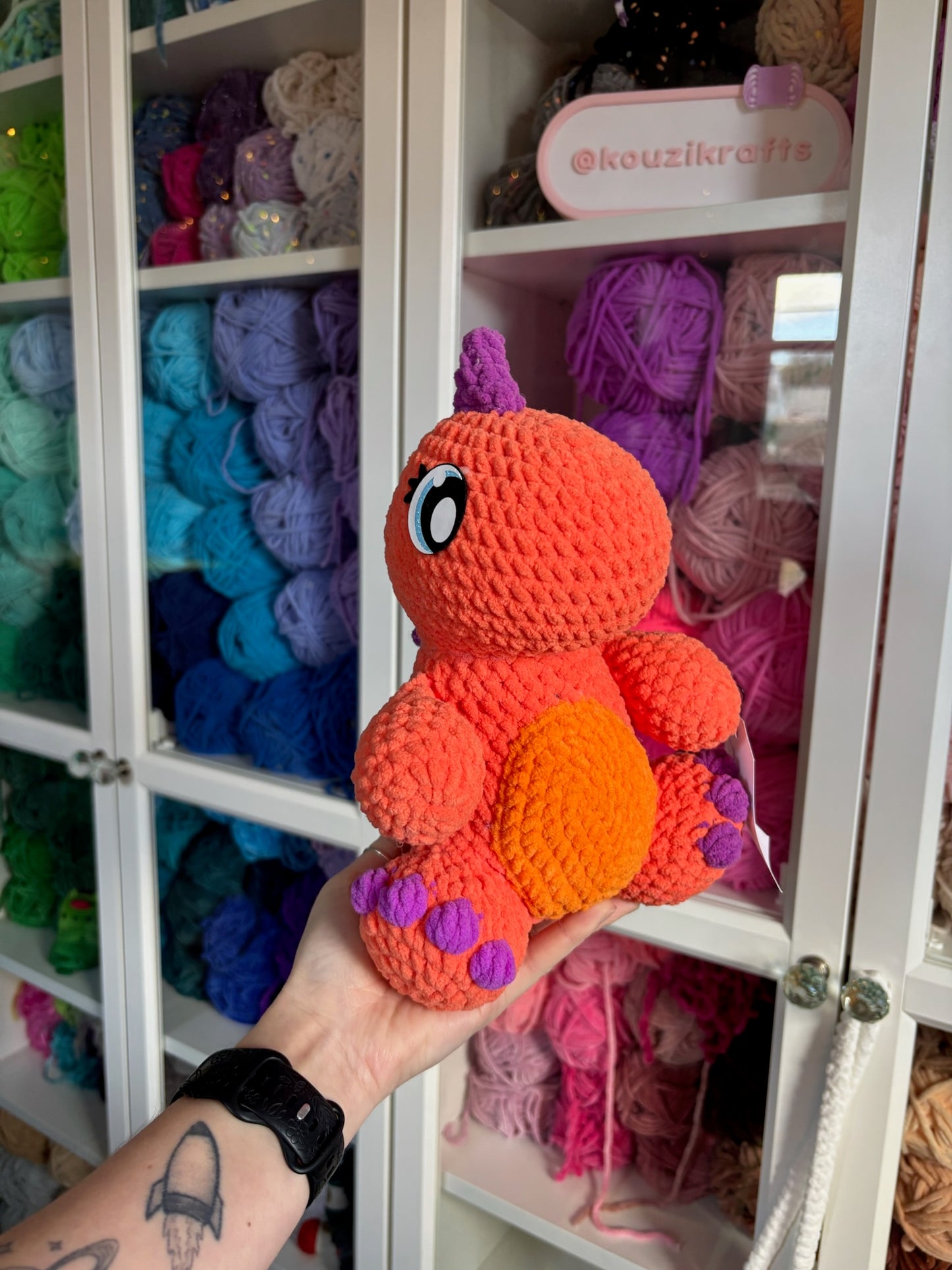 Orange Dino