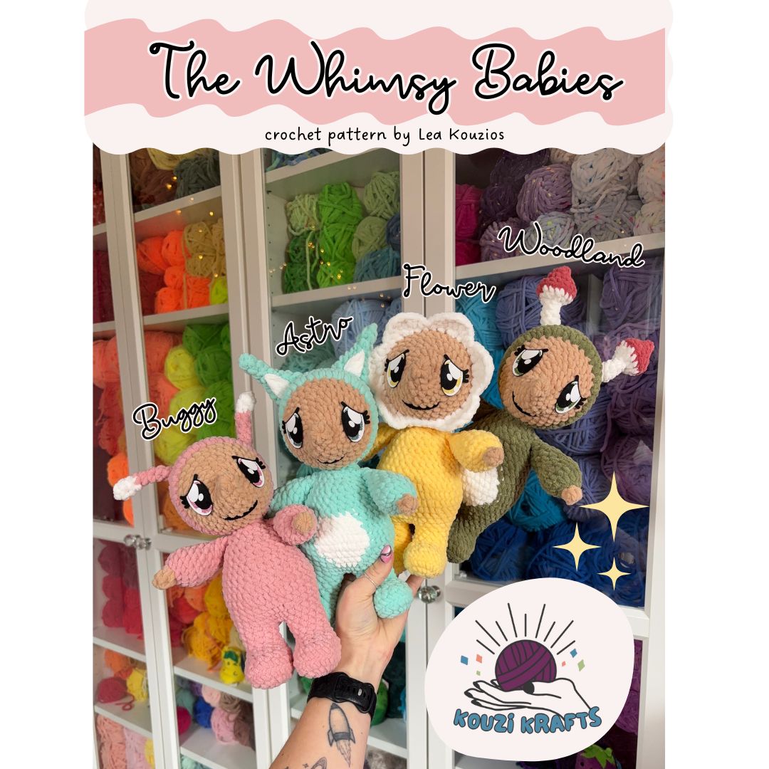 The Whimsy Babies Crochet Pattern DIGITAL DOWNLOAD