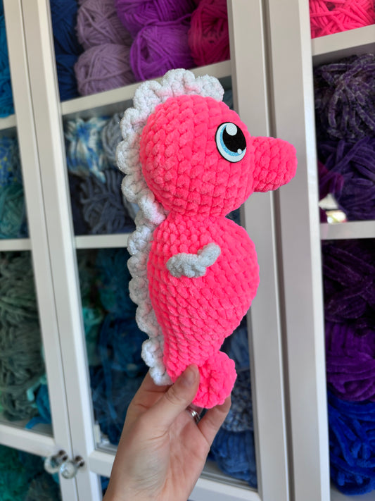 Neon Seahorse