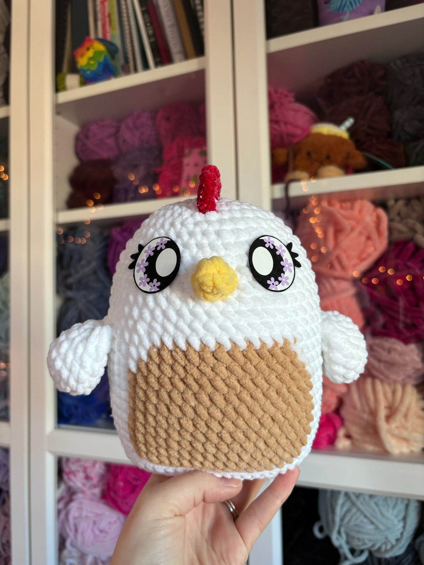 Clarice the Chicken Crochet Pattern DIGITAL DOWNLOAD