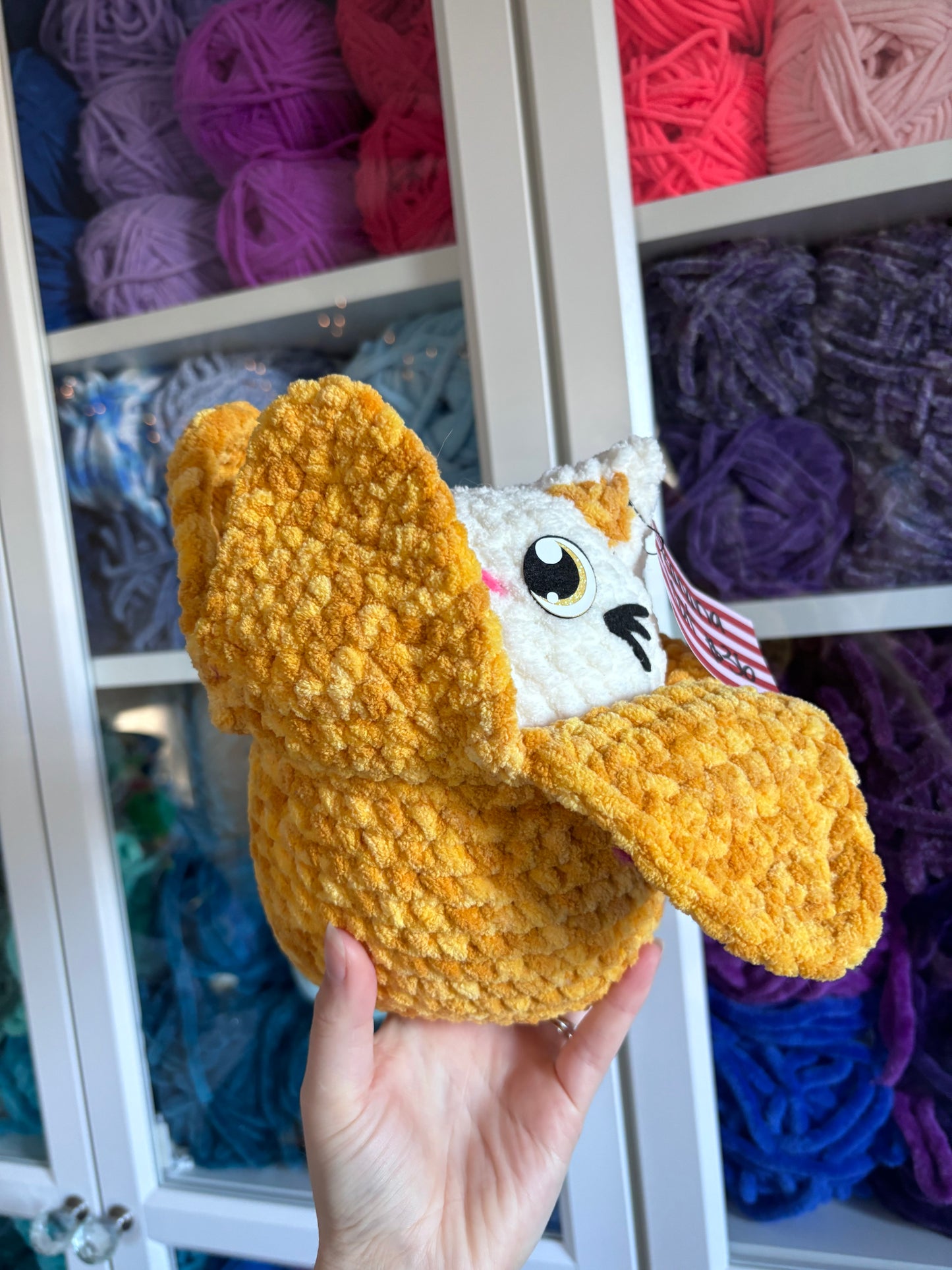 Banana Cheddar the Cat - blanket