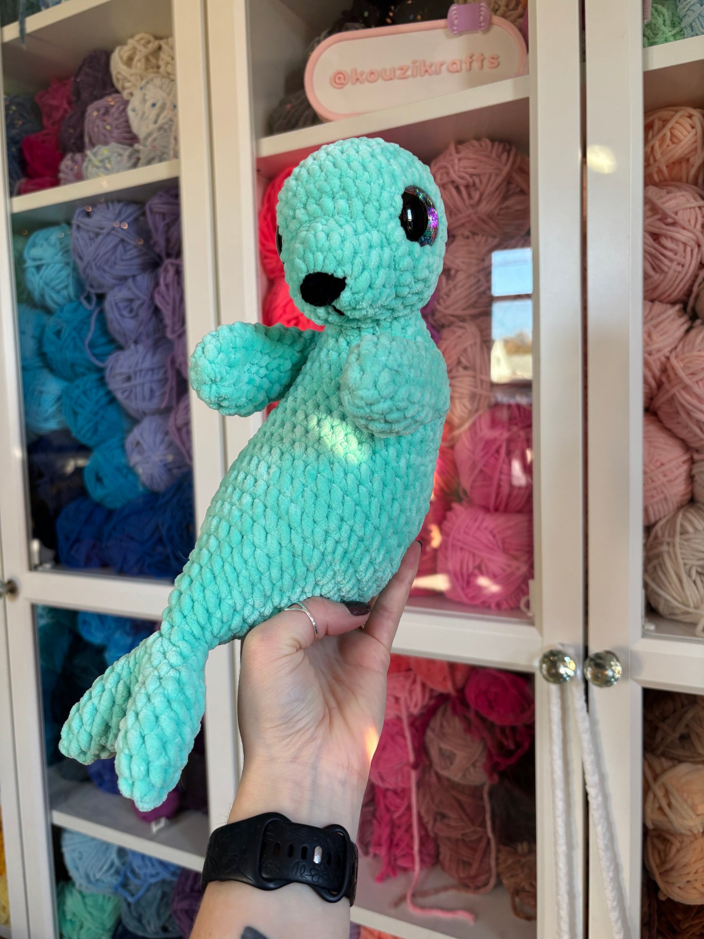 Sassy the Seal Crochet Pattern DIGITAL DOWNLOAD