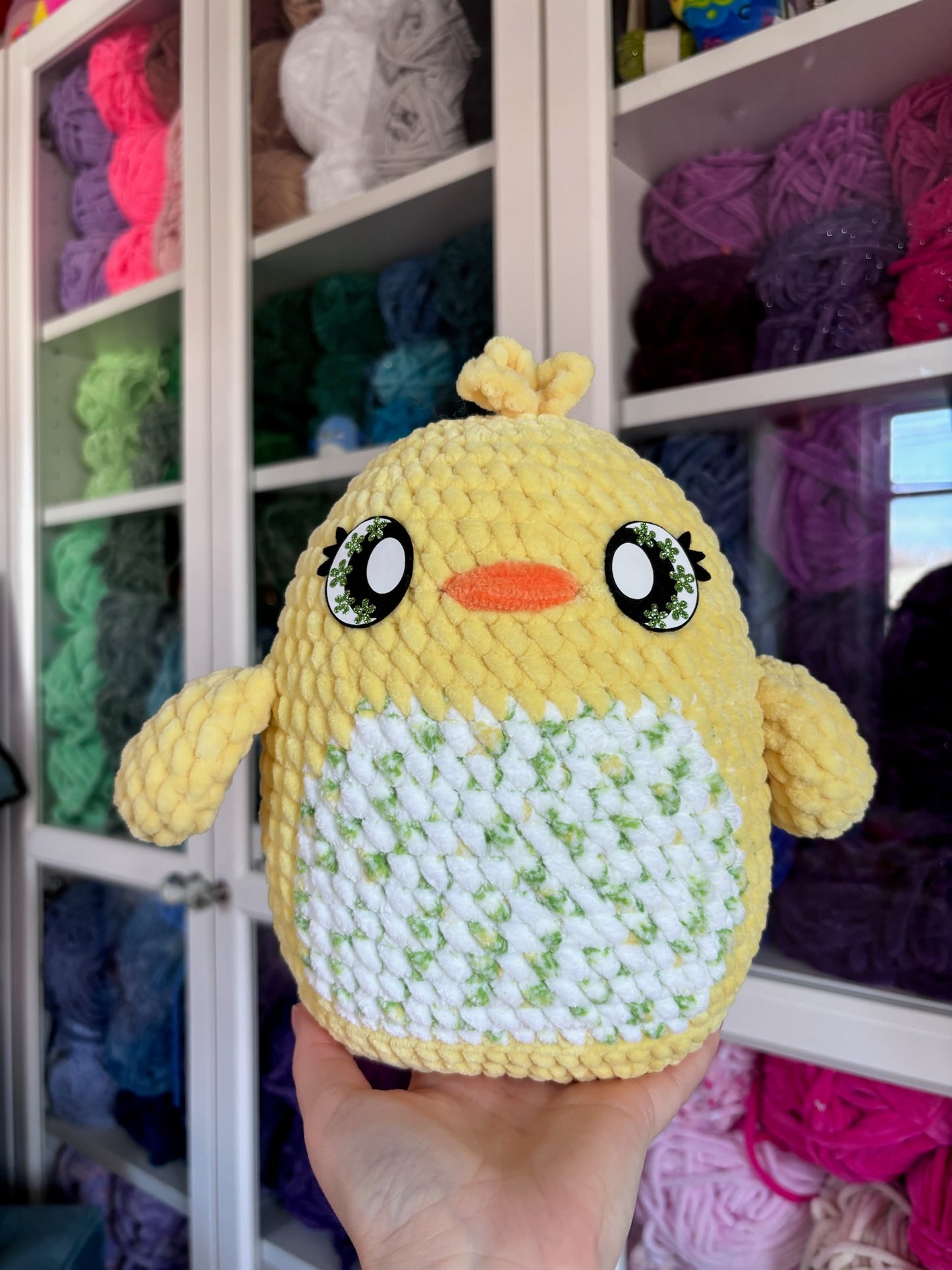 Celeste the Chick Crochet Pattern DIGITAL DOWNLOAD