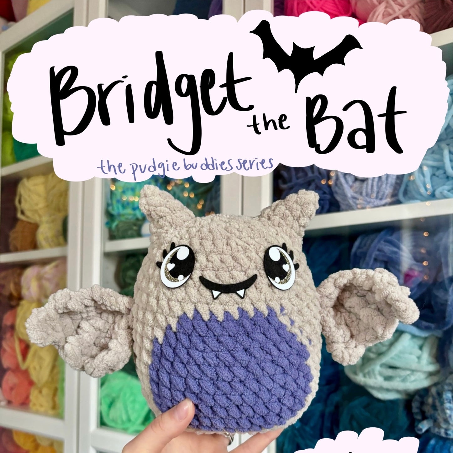 Bridget the Bat Crochet Pattern DIGITAL DOWNLOAD