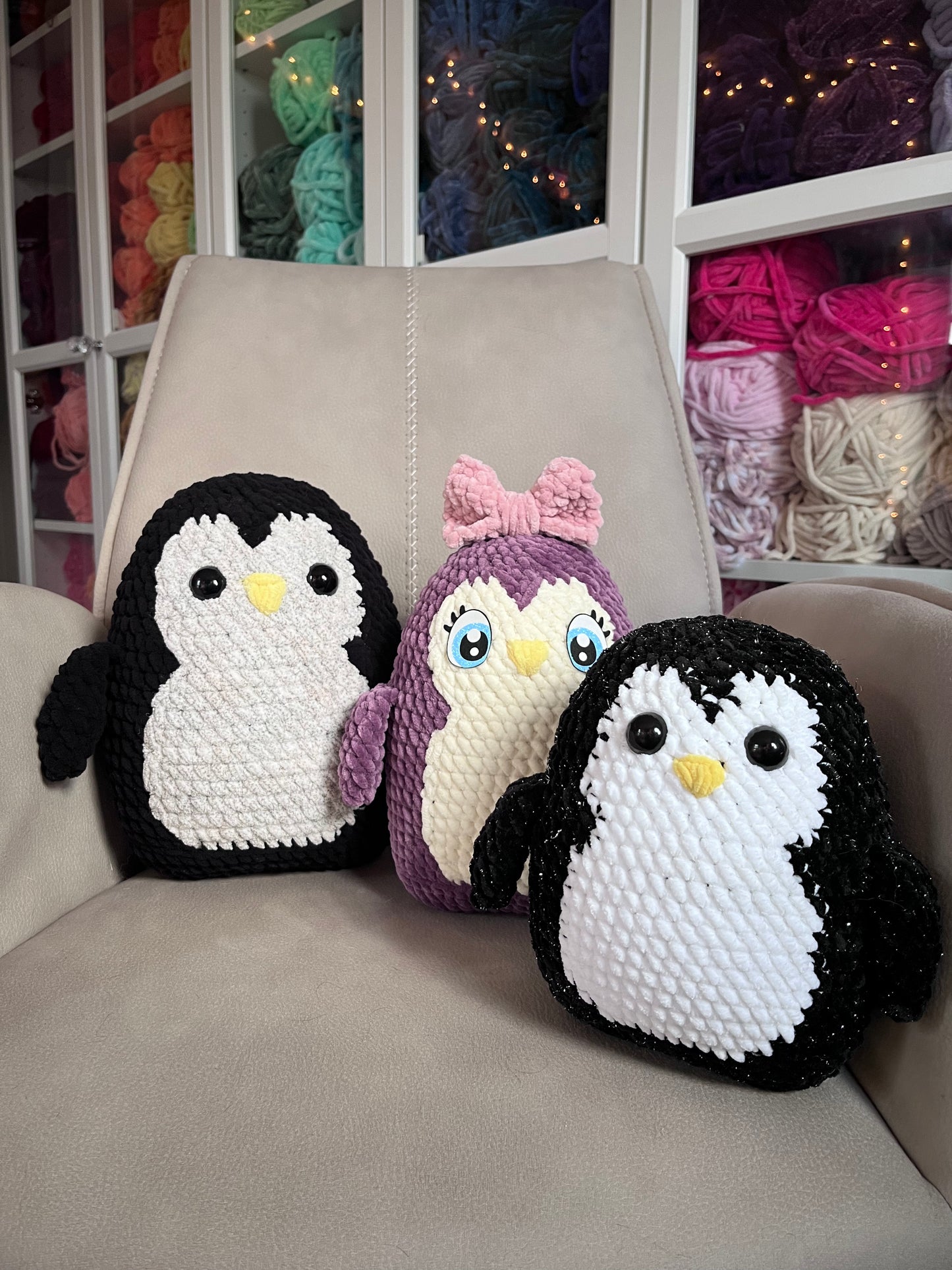 Otis the Owl & Puff the Penguin DUO Crochet Pattern - DIGITAL DOWNLOAD