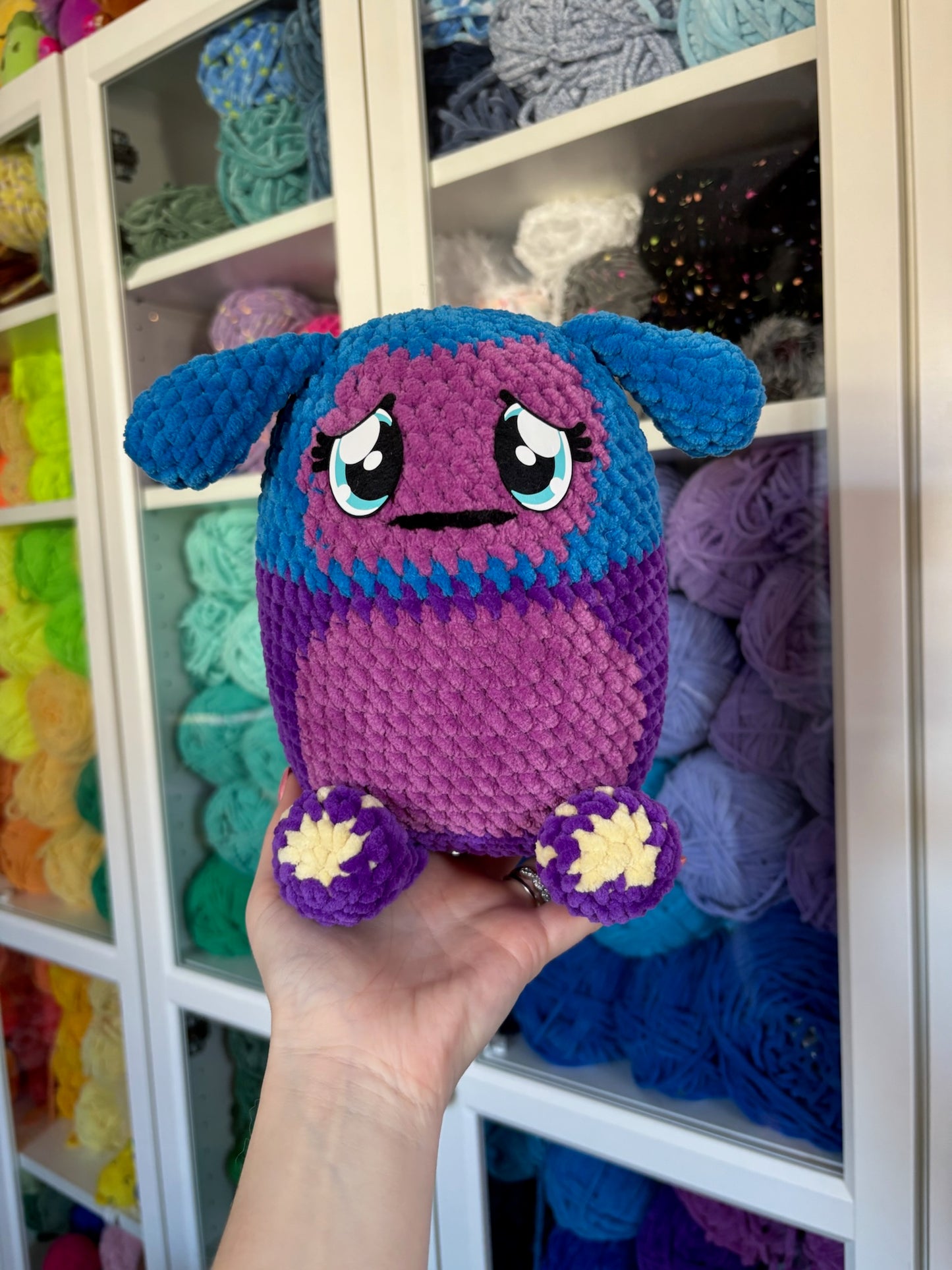 Breezy the Bigfoot Crochet Pattern DIGITAL DOWNLOAD