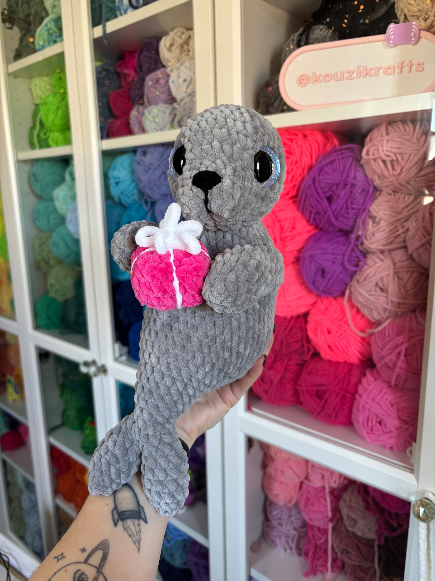 Sassy the Seal Crochet Pattern DIGITAL DOWNLOAD