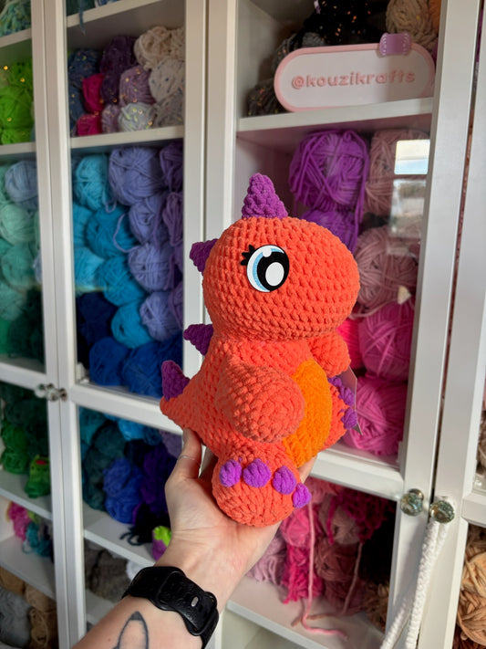 Orange Dino