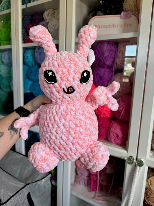 Peace Sign Alien Pink